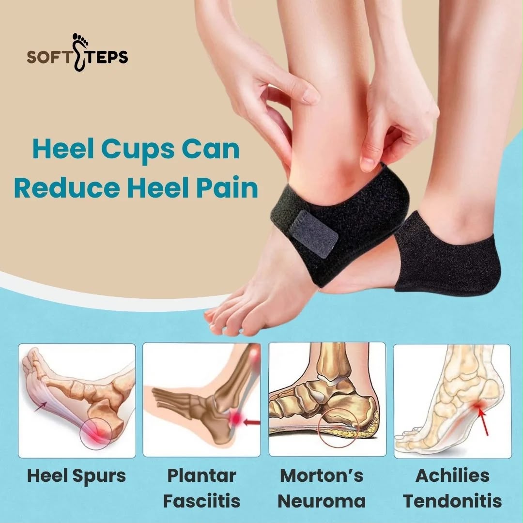 Herbal Comfort Heel Protectors β Universal Size | Soft Heel Support & Protection