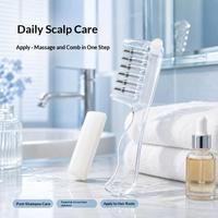 Hair Oil Comb Applicator Bottle | Scalp Massage & Hair Oil Dispenser Comb