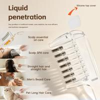 Hair Oil Comb Applicator Bottle | Scalp Massage & Hair Oil Dispenser Comb
